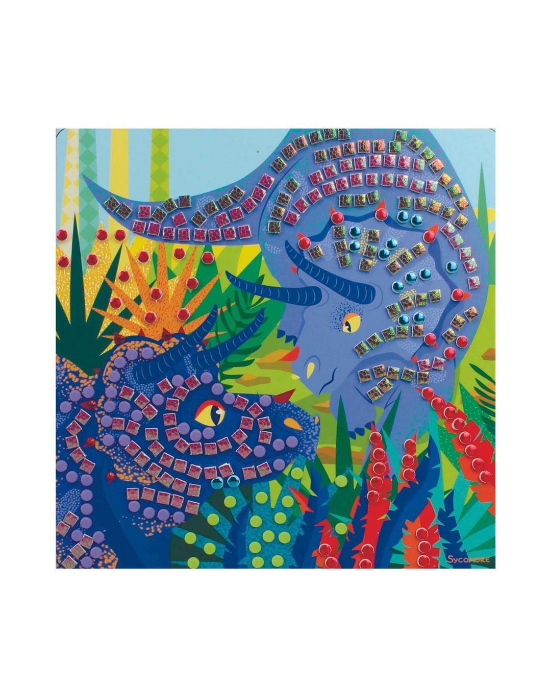 Купить Набор для декорирования динозавры SYCOMORE