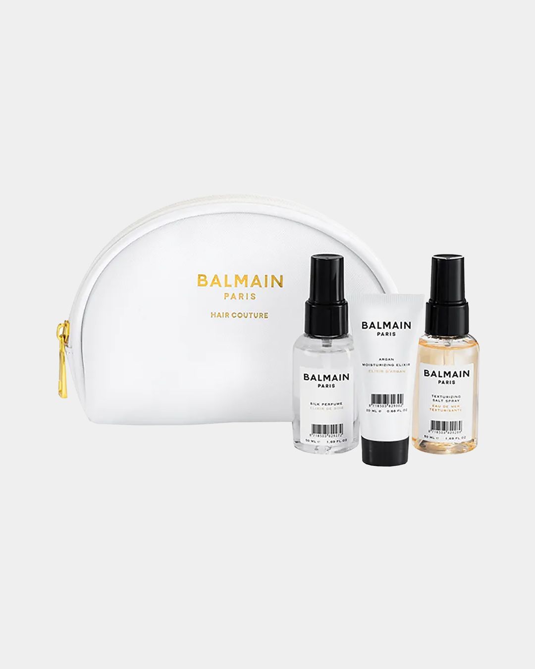 Купить Белая косметичка со средствами для ухода BALMAIN