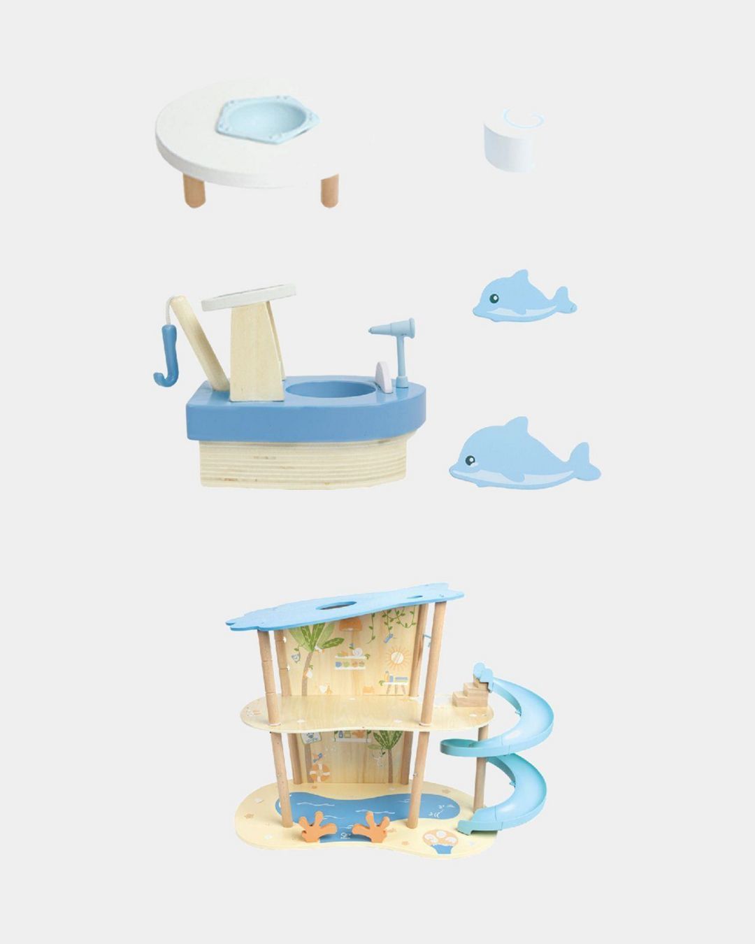 Купить Игровой набор океаническая спасательная станция HAPE