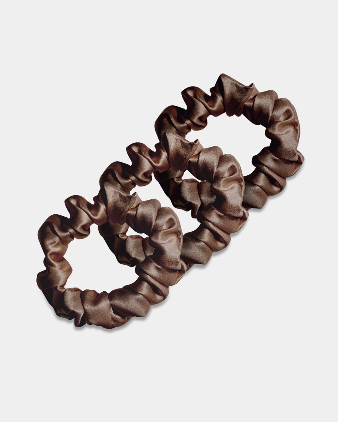 Купить Резинки средние из шёлка набор арт 5008 шоколад AYRIS SILK
