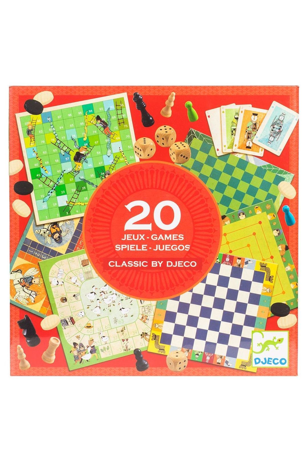 Купить Набор настольных игр (20 игр) DJECO