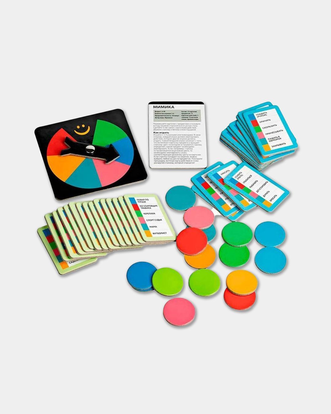 Купить Карточная настольная игра мимика LUDIC