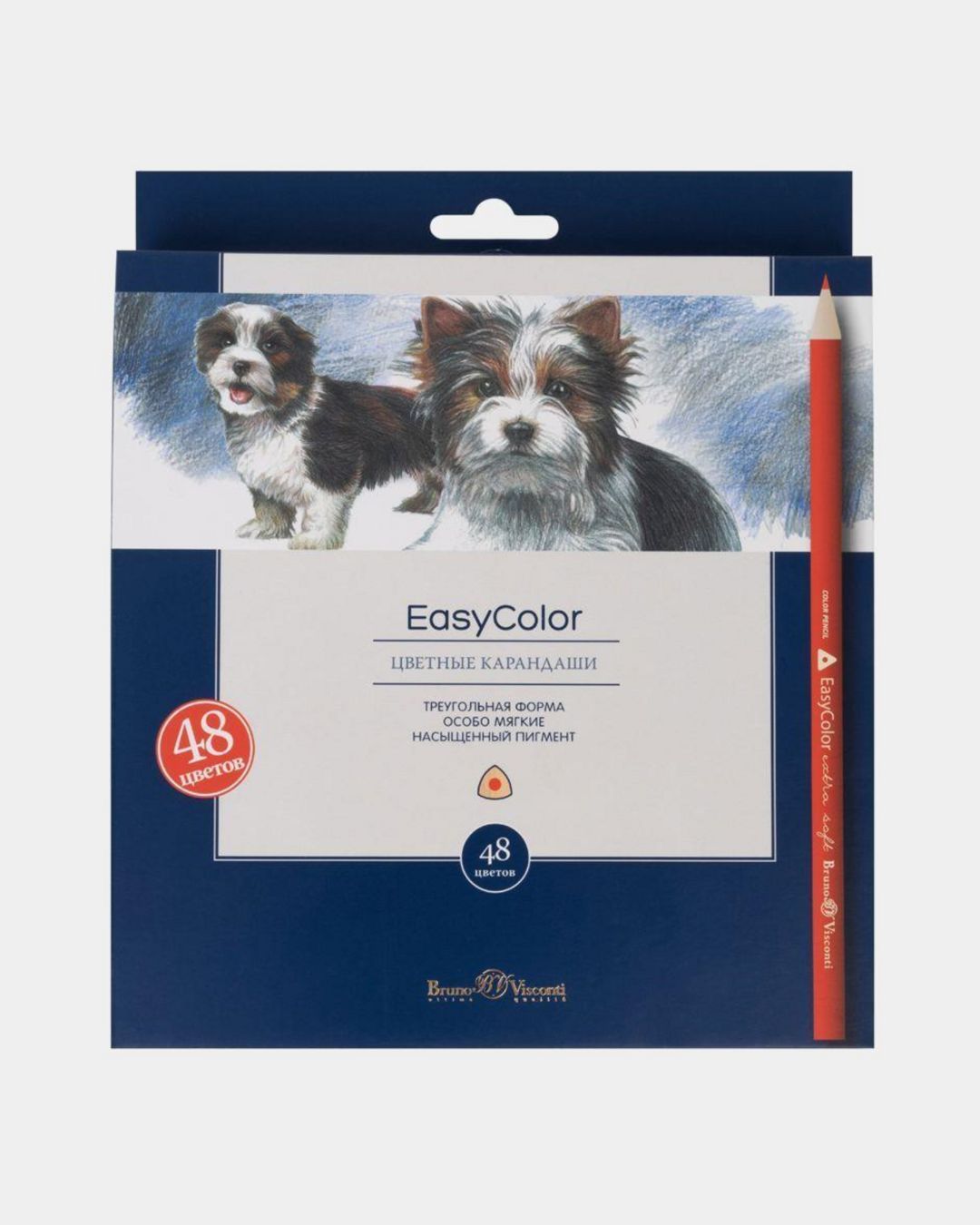 Купить Карандаши 48цв. easycolor BRUNO VISCONTI