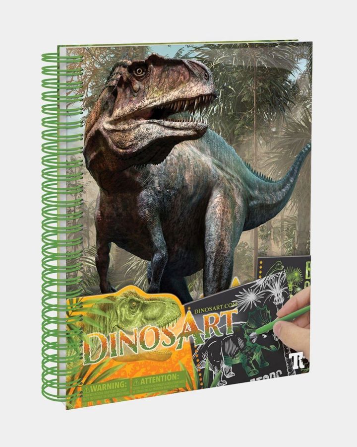 Купить Серия dino, набор для рисования в технике граттаж NEBULOUS STARS