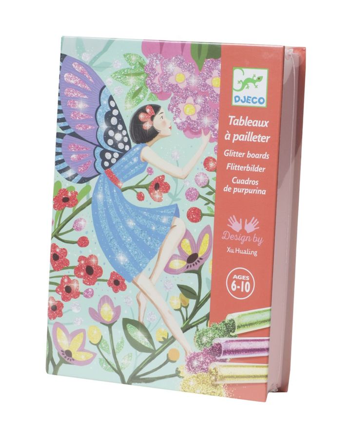 Купить Набор для творчества серии glitter boards феечки DJECO