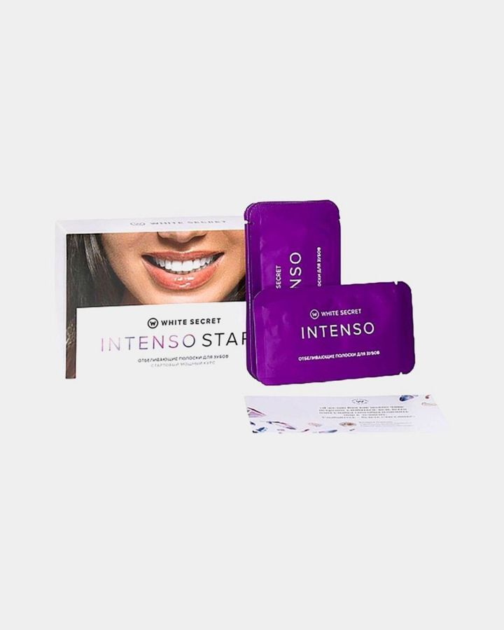 Купить Отбеливающие полоски intenso start WHITE SECRET