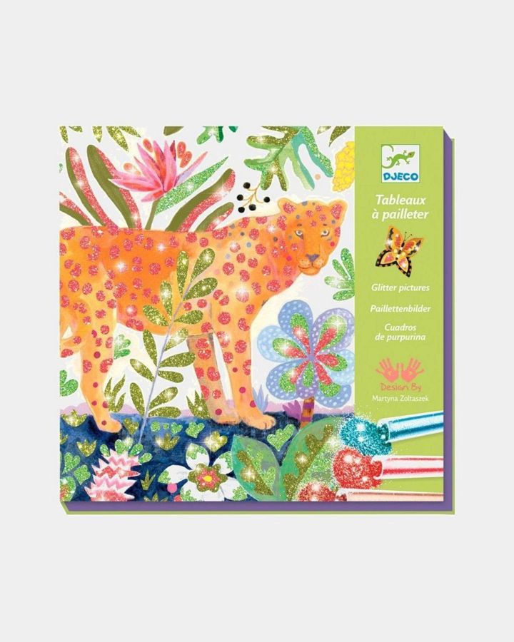 Купить Набор для творчества серии glitter boards тропики DJECO