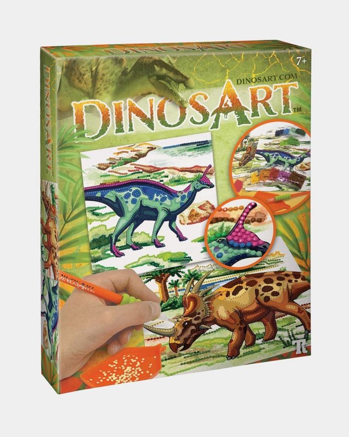 Купить Серия dino, картина по номерам из страз NEBULOUS STARS