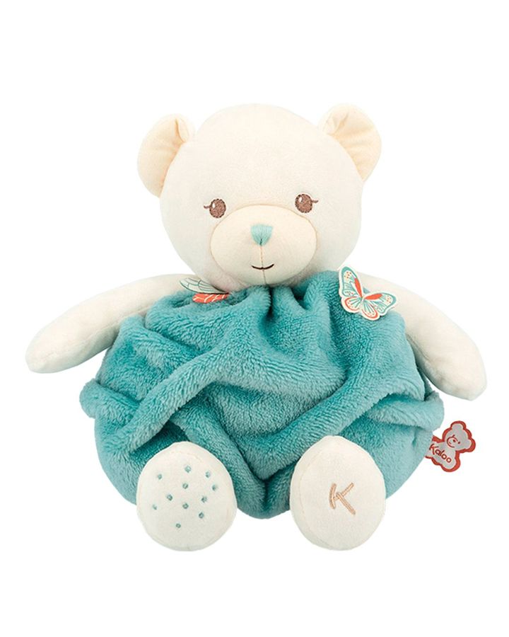 Купить Мягкая игрушка медвежонокbuble of love зелен 30 см Kaloo