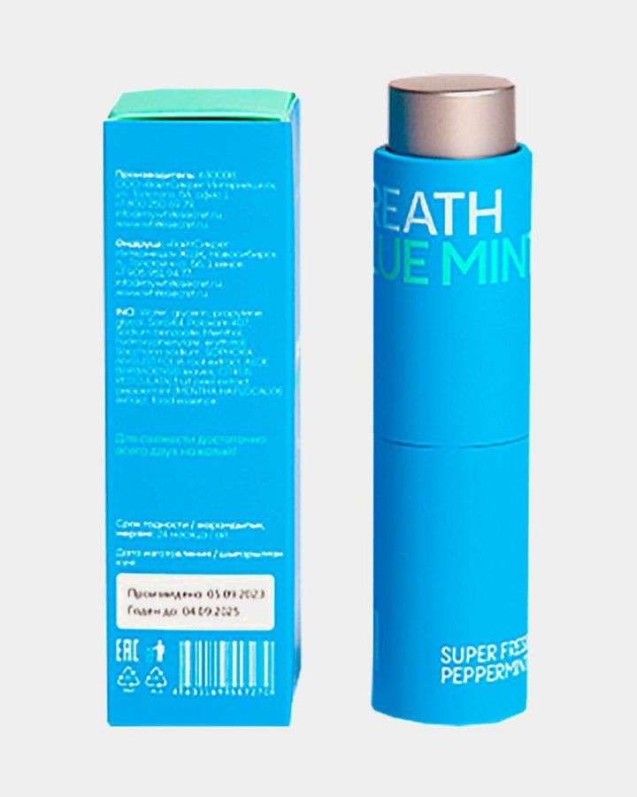 Купить Освежитель для полости рта  breath blue mint WHITE SECRET