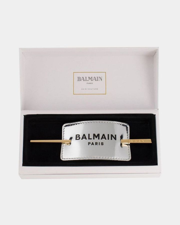 Купить Серебряная заколка для волос BALMAIN