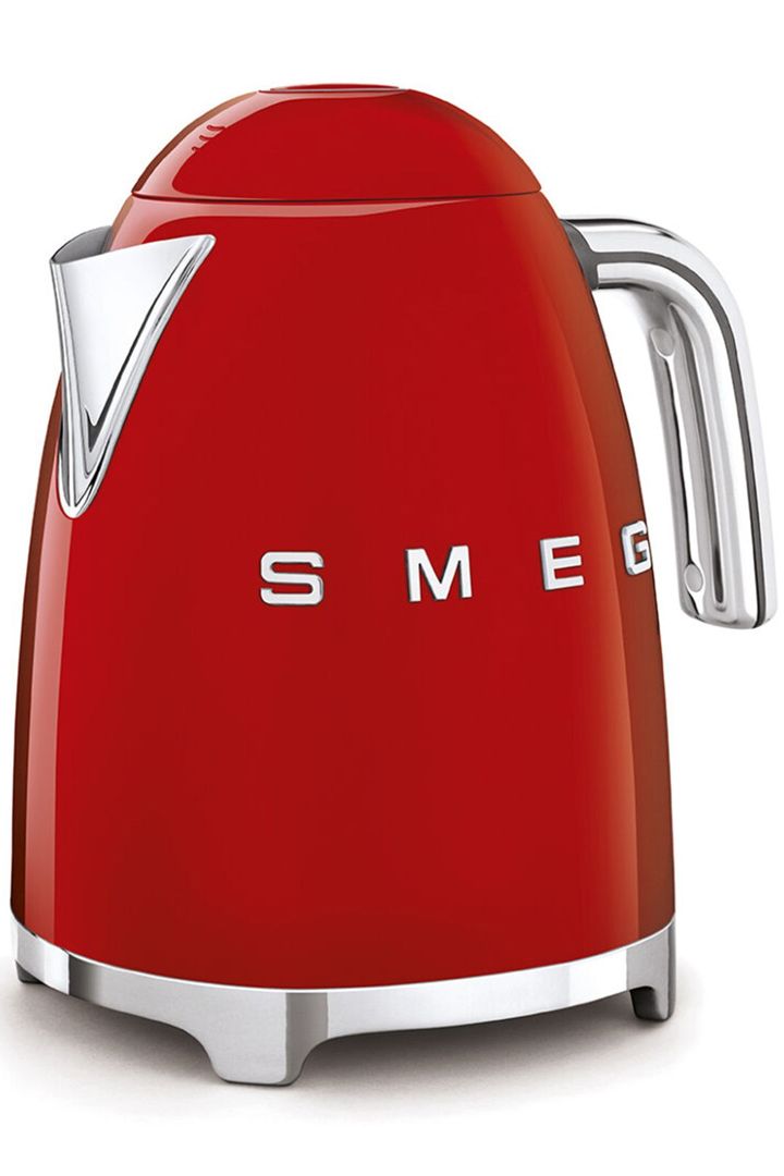 Купить Чайник электрический красный SMEG