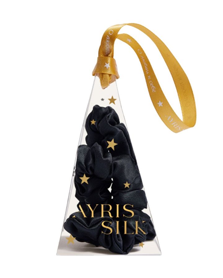 Купить Резинки средние из шёлка арт. 5019 цвет черный Ayris Silk