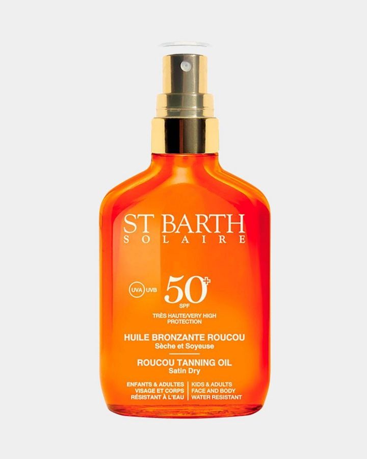 Купить Сухое масло помадного дерева spf 50+ ST. BARTH