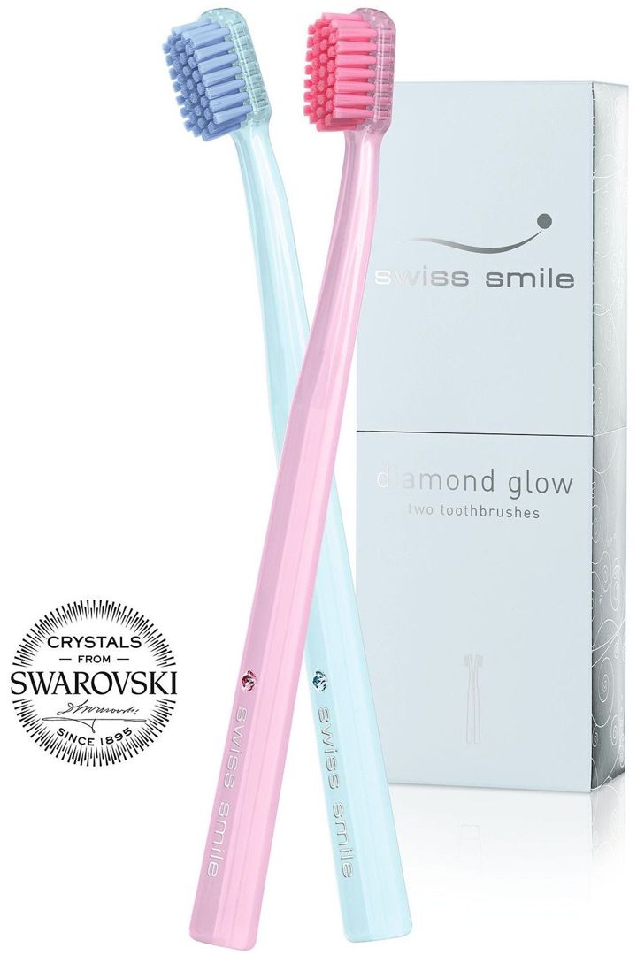 Купить 
набор зубных щеток 2 шт. swiss smile diamond glow с кристаллами swarovski
набор зубных щеток 2 шт Swiss Smile