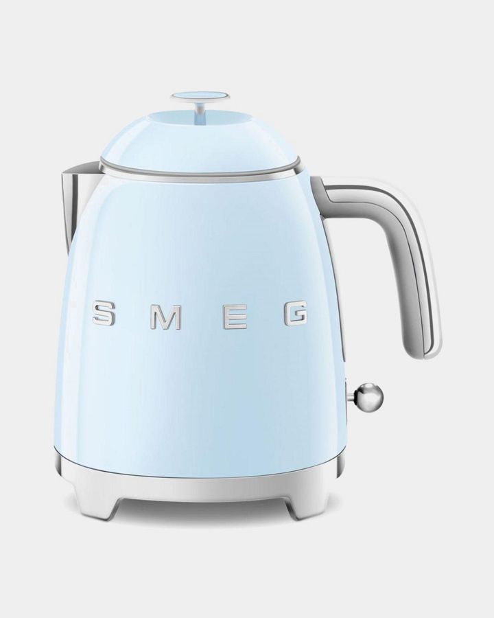 Купить Мини чайник электрический пастельный голубой SMEG