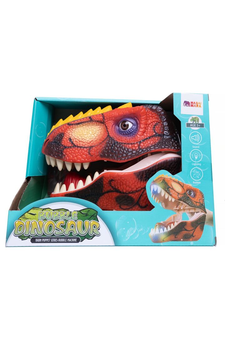 Купить Тираннозавр мир динозавров на руку красный MASAI MARA