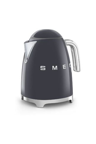 Купить Чайник электрический цвет серый SMEG