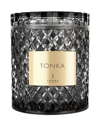 Купить Свеча  «тонка» стакан серый(короб со стеклом) TONKA