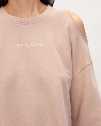 Купить Свитшот ALMOND CREW