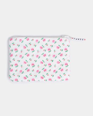 Купить Косметичка плоская с принтом love song средняя m Boja