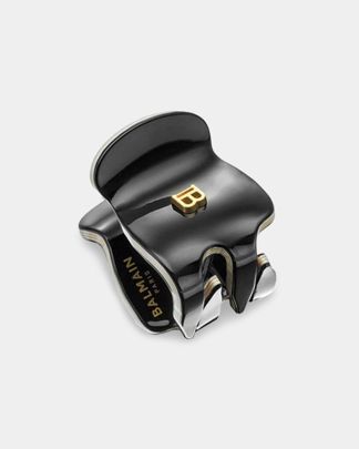 Купить Заколка-краб черно- белый размер хs BALMAIN