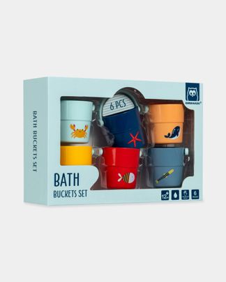 Купить Игрушка для купания веселые ведра HAPE