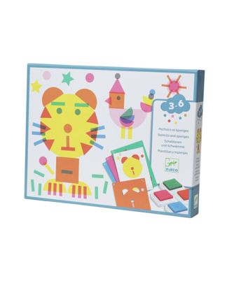 Купить Набор для творчества painting кружочки полосочки DJECO