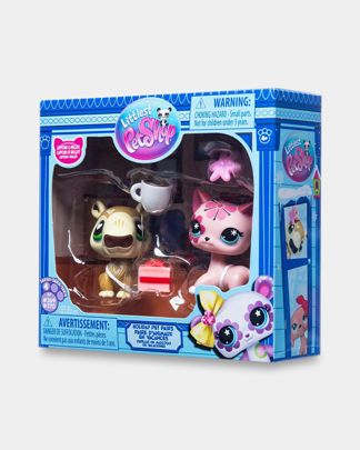 Купить Игровой набор капибара и короткошерстная кошка LITTLEST PET SHOP