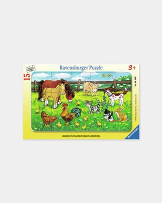 Купить Пазл «животные на ферме» 15 эл. RAVENSBURGER