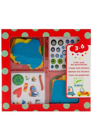 Купить Набор для творчества "машины" DJECO