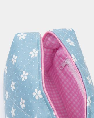 Купить Косметичка ретро джинс большая l Boja