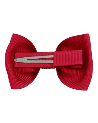 Купить Заколка-зажим "bowtie bow", маленькая, скарлет MILLEDEUX
