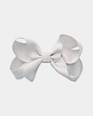 Купить Заколка-зажим "boutique bow", средняя,  белая MILLEDEUX