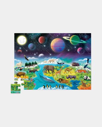 Купить Пазл над и под: земля и космос (48 деталей) CROCODILE CREEK