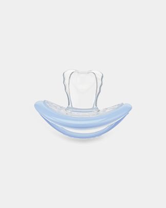 Купить Cоска-пустышка светло-синяя размер 1 в контейнере CURAPROX