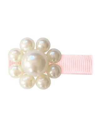 Купить Заколка-зажим pearl flower светло-розовая MILLEDEUX