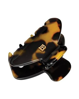 Купить Заколка-краб цвет черепаховый размер s BALMAIN