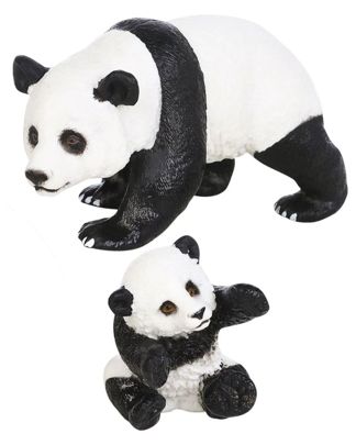 Купить Набор фигурок семья панд, панда папа и детеныш MASAI MARA