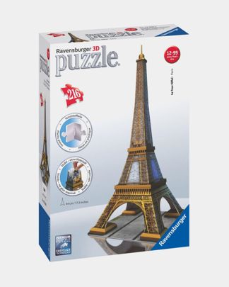 Купить 3d пазл "эйфелева башня" 216 эл. 12556 RAVENSBURGER