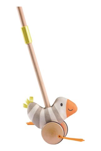 Купить Детская игрушка каталка с ручкой учимся ходить HAPE