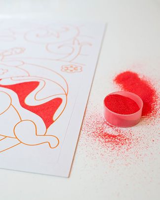 Купить Песочные картинки девочки SENTOSPHERE