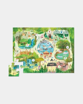 Купить Пазл 24 дет. обучающий карта CROCODILE CREEK