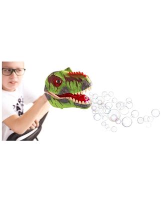 Купить Тираннозавр зеленый генератор мыльных пузырей MASAI MARA