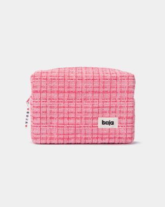 Купить Косметичка твидовая застывшая роза m Boja