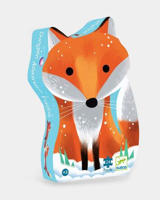 Купить Пазл джинджер маленький лис 24 дет. DJECO