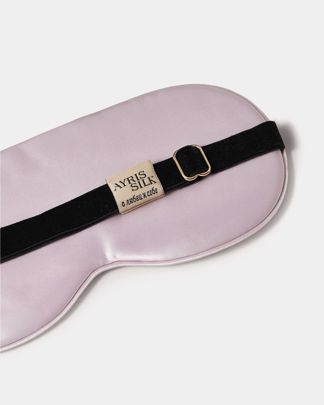 Купить Маска для сна из шёлка  арт.5001 цвет  лаванда AYRIS SILK