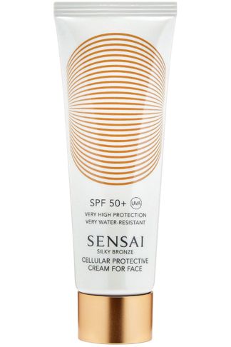 Купить Солнцезащитный крем для лица spf50+ SENSAI