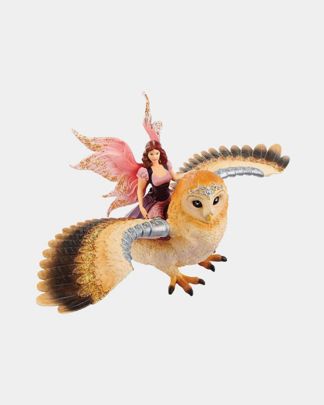 Купить Фея, летящая на сверкающей сове 70713 SCHLEICH