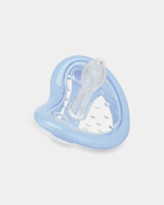 Купить Cоска-пустышка светло-синяя размер 0 в контейнере CURAPROX